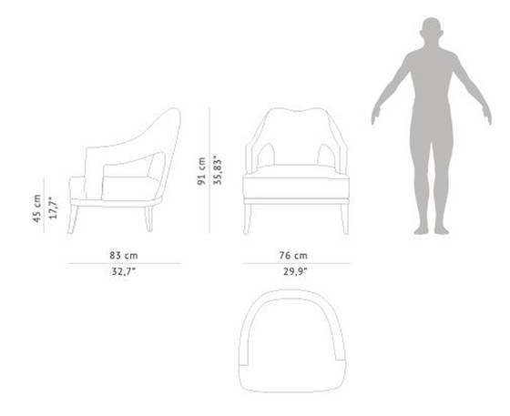 Image 1 of Brabbu Model N.20 Design Fauteuil