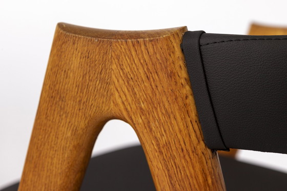 Image 1 of 2 Compass Teak Eetkamerstoelen, 1960, door Kai Kristiansen voor Sva Møbler, Set van 2, Deens