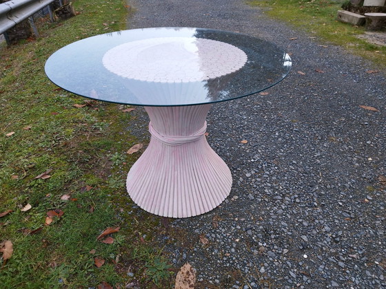 Image 1 of Gerbe McGuire Ronde Bamboe Eettafel