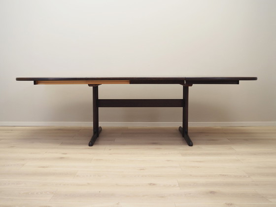 Image 1 of Eikenhouten tafel, Deens ontwerp, 1970S, Fabrikant: Skovby