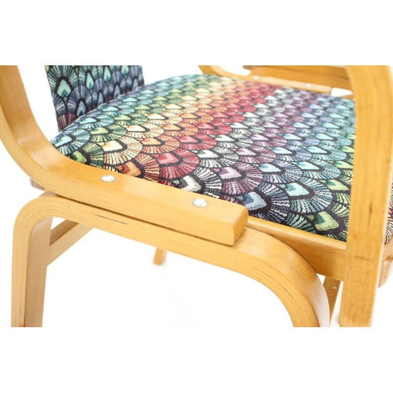 Image 1 of Paar vintage fauteuils van Ton, Tsjecho-Slowakije 1970