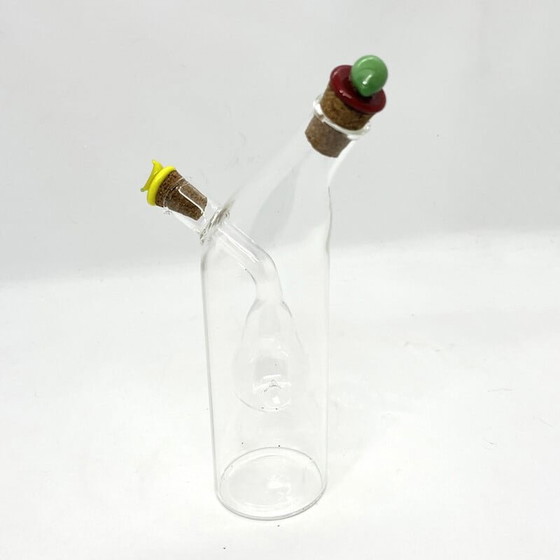Image 1 of Vintage dubbele dispenser voor olie en azijn, Italië 1990