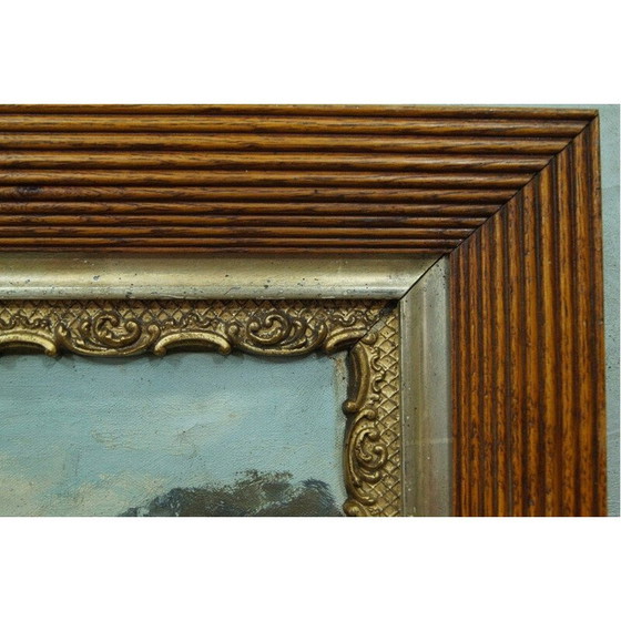 Image 1 of Oud olieverfschilderij door Wim van Norden, Nederland 1940