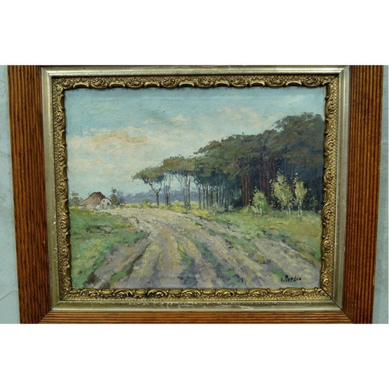 Image 1 of Oud olieverfschilderij door Wim van Norden, Nederland 1940
