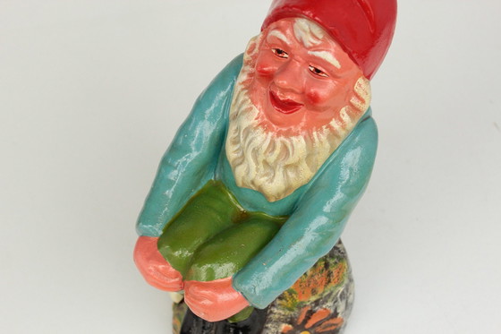 Image 1 of Grote Heissner Kabouter Ddr, Mid Century Tuinkabouter