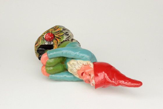 Image 1 of Grote Heissner Kabouter Ddr, Mid Century Tuinkabouter