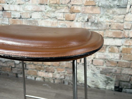 Image 1 of Cappellini Hi Pad Stool bruin- barkruk