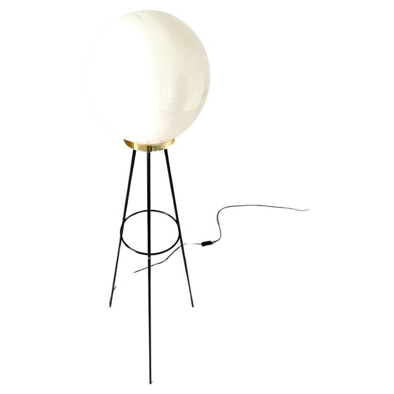 Image 1 of 1X Midcentury Moderne Stilnovo Tripode Vloerlamp, Italië 1950S