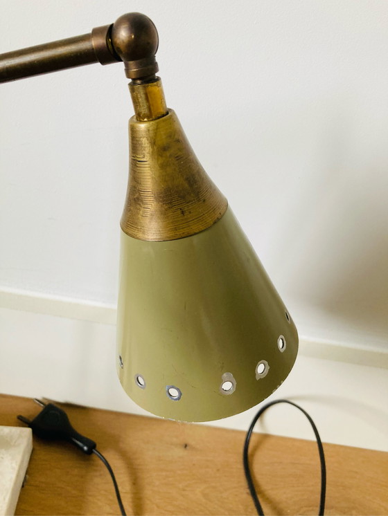 Image 1 of Vintage Italiaanse tafel- bureaulamp