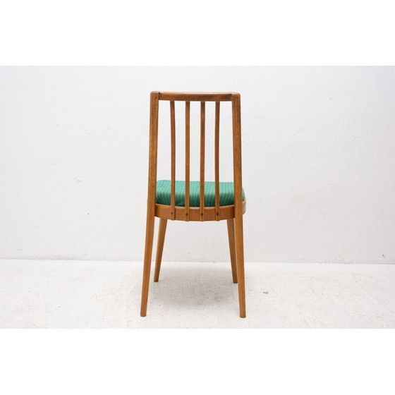 Image 1 of Set van 4 beukenhouten eetkamerstoelen uit de Mid Century, Tsjecho-Slowakije 1960