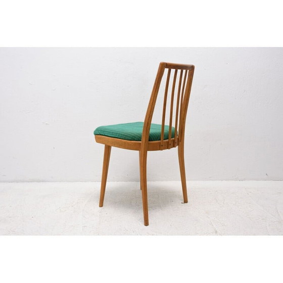 Image 1 of Set van 4 beukenhouten eetkamerstoelen uit de Mid Century, Tsjecho-Slowakije 1960