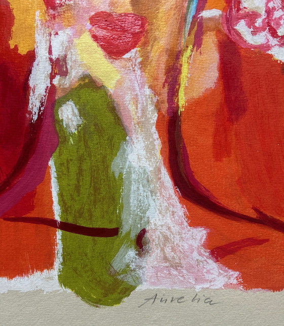 Image 1 of Zeefdruk Marta Jedrysko - Aurelia