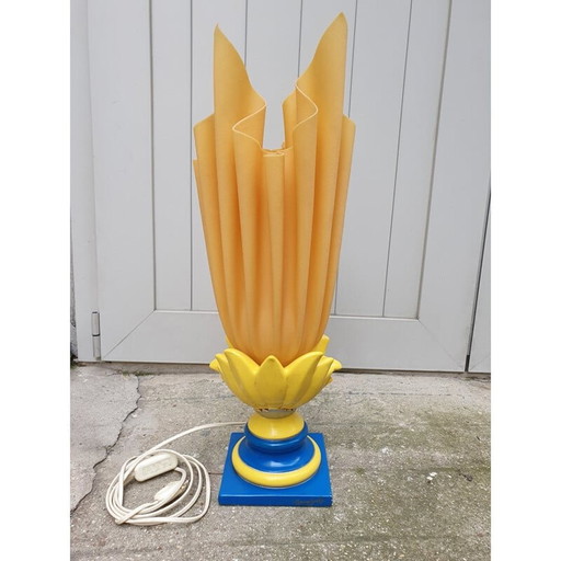 Vintage Athena Beige Bananenlamp van Georgia Jacob, 1975