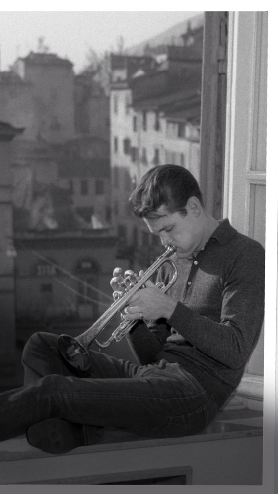 Image 1 of 1x fine art print Chet Baker in Lucca, 1961