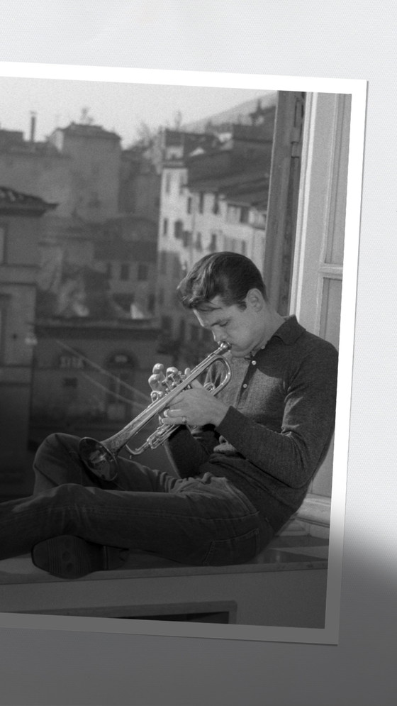 Image 1 of 1x fine art print Chet Baker in Lucca, 1961