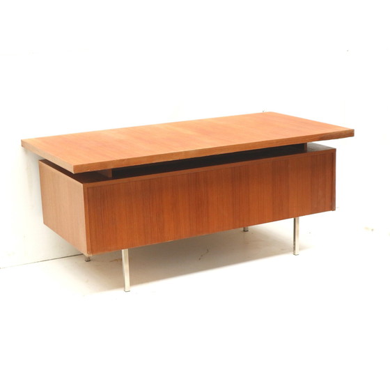 Image 1 of Groot Vintage Directiebureau / Bureau Gemaakt In De Jaren ’60