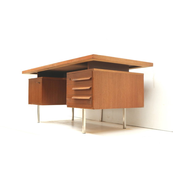 Image 1 of Groot Vintage Directiebureau / Bureau Gemaakt In De Jaren ’60