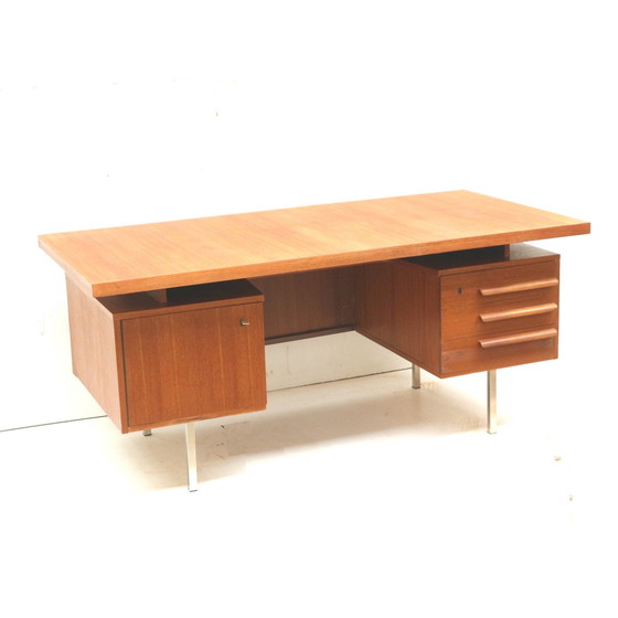 Image 1 of Groot Vintage Directiebureau / Bureau Gemaakt In De Jaren ’60