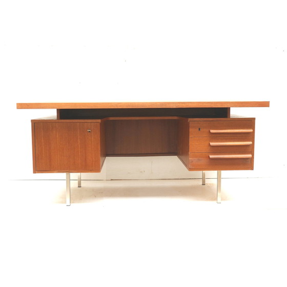 Image 1 of Groot Vintage Directiebureau / Bureau Gemaakt In De Jaren ’60