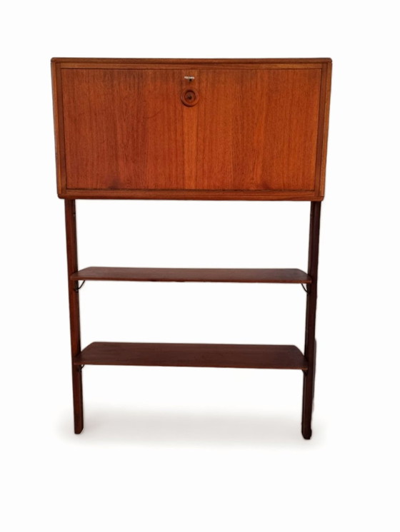 Image 1 of William Watting Voor Fristho Wall Unit Met Bureau Functie