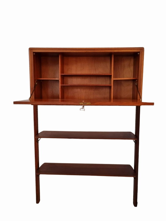 Image 1 of William Watting Voor Fristho Wall Unit Met Bureau Functie