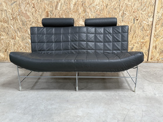 Image 1 of Leolux Volare Leren Tweezitsbank