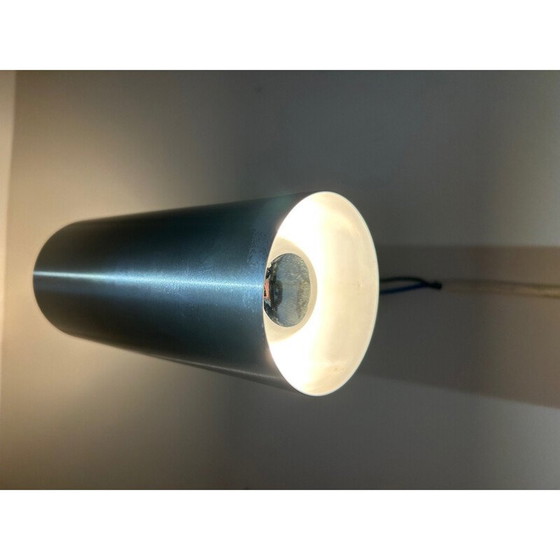 Image 1 of Vintage verstelbare wandlamp van geborsteld metaal voor Raak, 1970