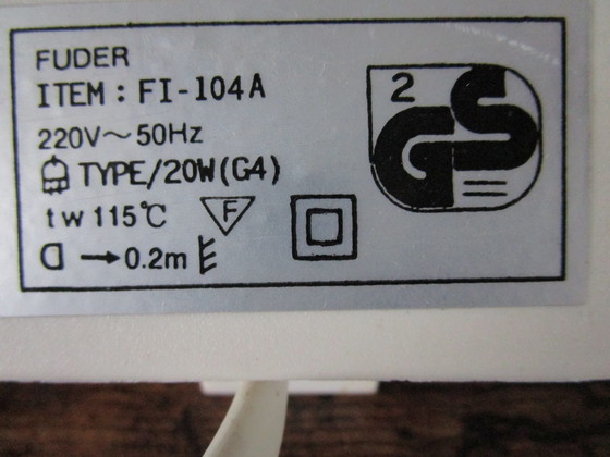 Image 1 of Vintage Fuder Telescooplamp.