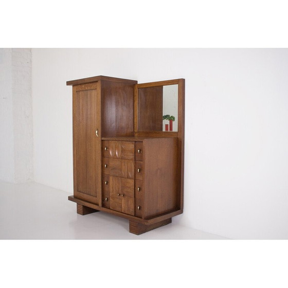 Image 1 of Vintage Art Deco eiken kast, 1930