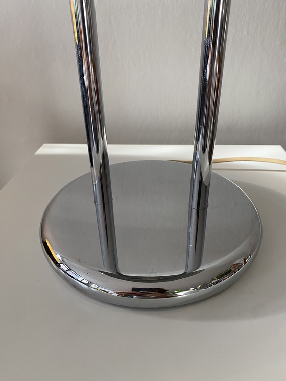 Image 1 of Chrome Mushroom Lamp Robert Sonneman Ikea