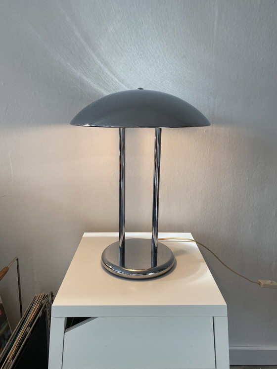 Image 1 of Chrome Mushroom Lamp Robert Sonneman Ikea