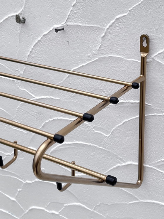 Image 1 of Gouden metalen kleerhanger