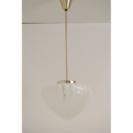 Image 1 of Vintage glazen ophanging, Tsjechisch 1970