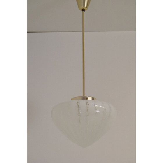 Image 1 of Vintage glazen ophanging, Tsjechisch 1970