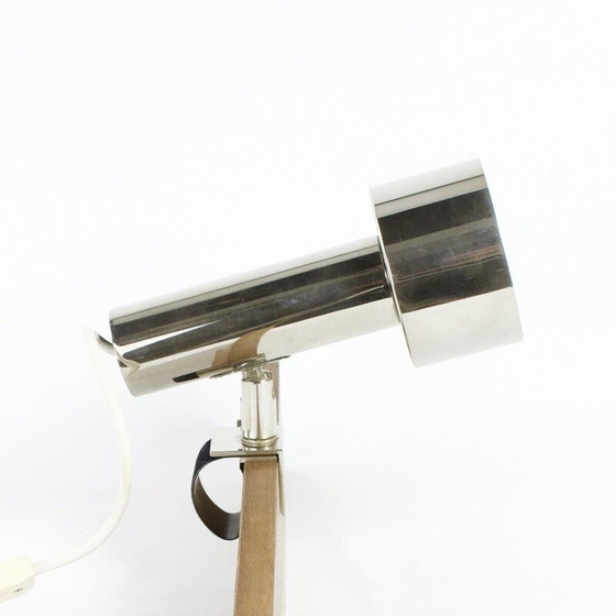 Image 1 of Paar vintage clip-on spotjes in vernikkeld chroom voor String Shelf