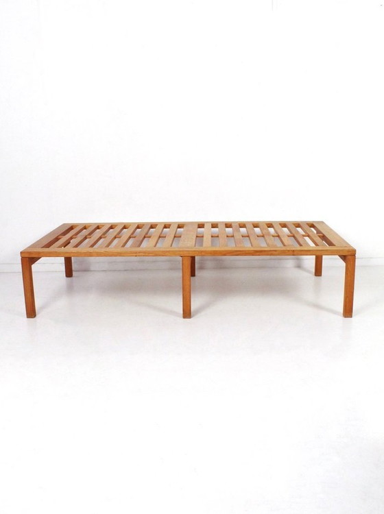 Image 1 of Zeer Zeldzame Bank/Tafel At-18 By Hans J Wegner For Andreas Tuck, Denemarken 60’S