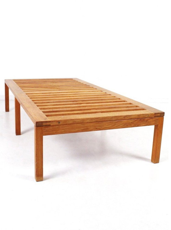 Image 1 of Zeer Zeldzame Bank/Tafel At-18 By Hans J Wegner For Andreas Tuck, Denemarken 60’S