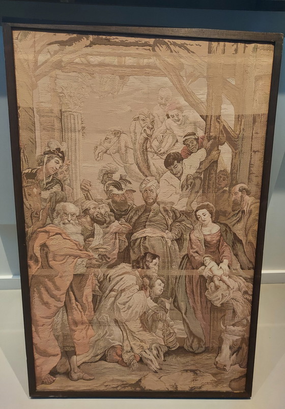 Image 1 of Vintage Engels Wandtapijt Peter Paul Rubens 