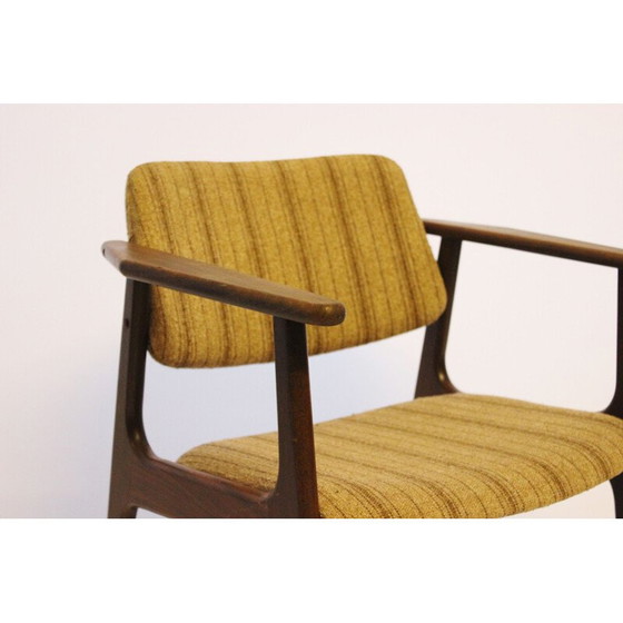Image 1 of Set van 4 vintage teakhouten fauteuils van Erik Buch, 1960