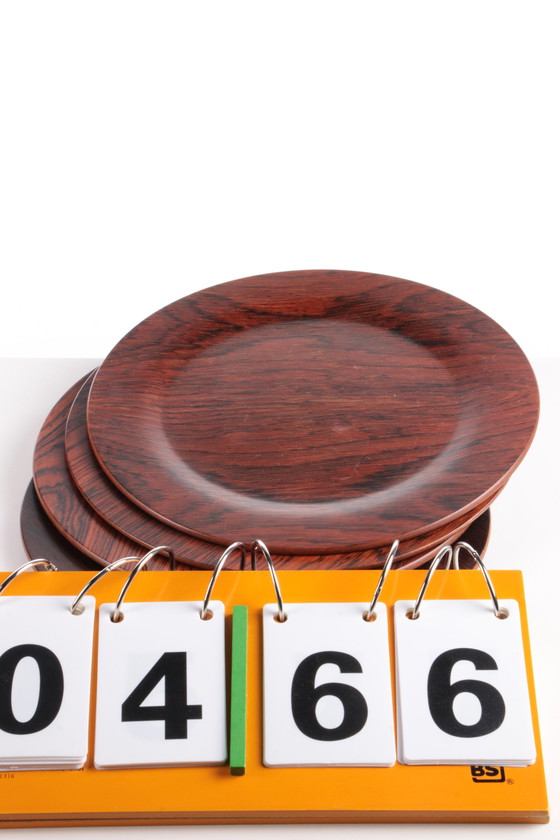 Image 1 of Vintage Deens Design Palissander onderborden Set van 4 jaren60s