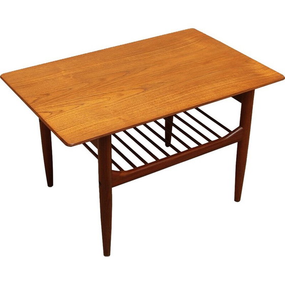 Image 1 of Vintage teakhouten salontafel van Kofod Larsen voor Gomme, 1960