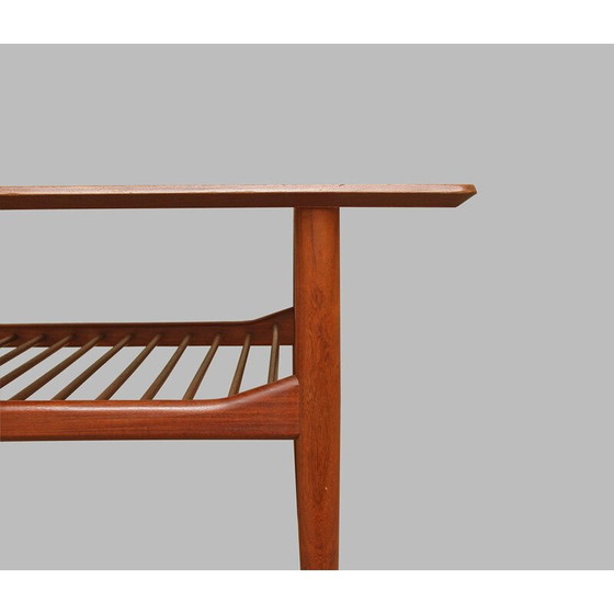 Image 1 of Vintage teakhouten salontafel van Kofod Larsen voor Gomme, 1960