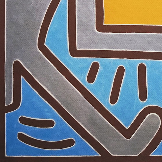 Image 1 of Vintage Keith Haring Limited Edition lithografie