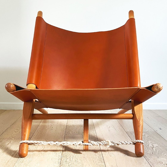 Image 1 of Ole Gjerlov-Knudsen Lounge Stoel Ogk Safari Chair