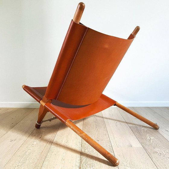 Image 1 of Ole Gjerlov-Knudsen Lounge Stoel Ogk Safari Chair