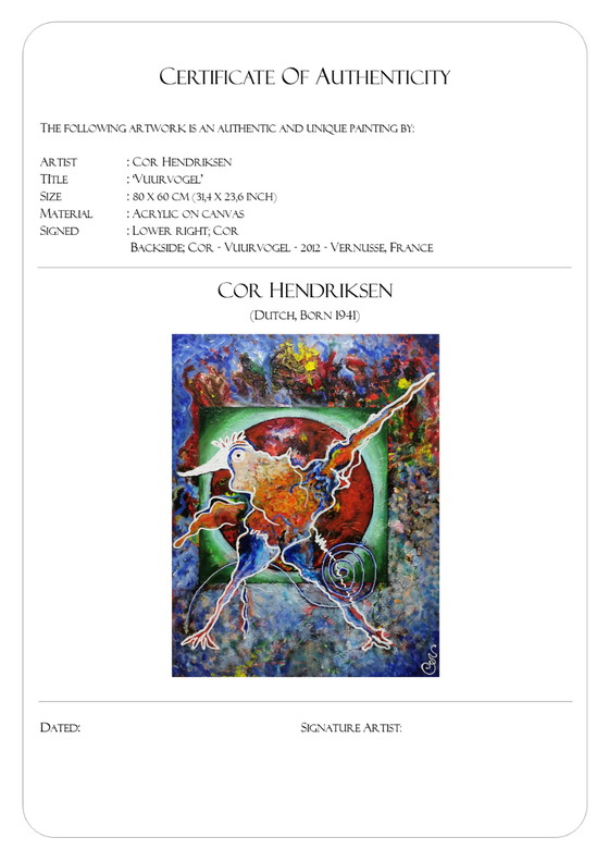 Image 1 of Cor Hendriksen 'Vuurvogel'