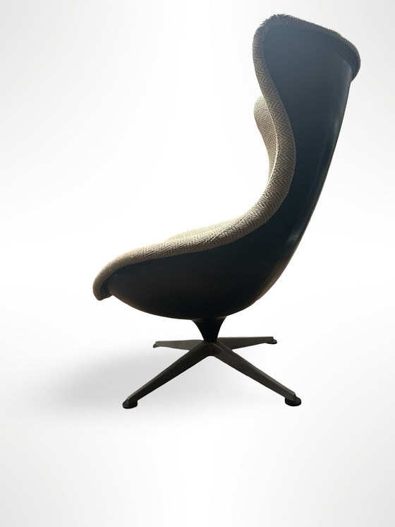 Image 1 of Zeldzame Lurashell Company draaifauteuil – Apollo – Space Age