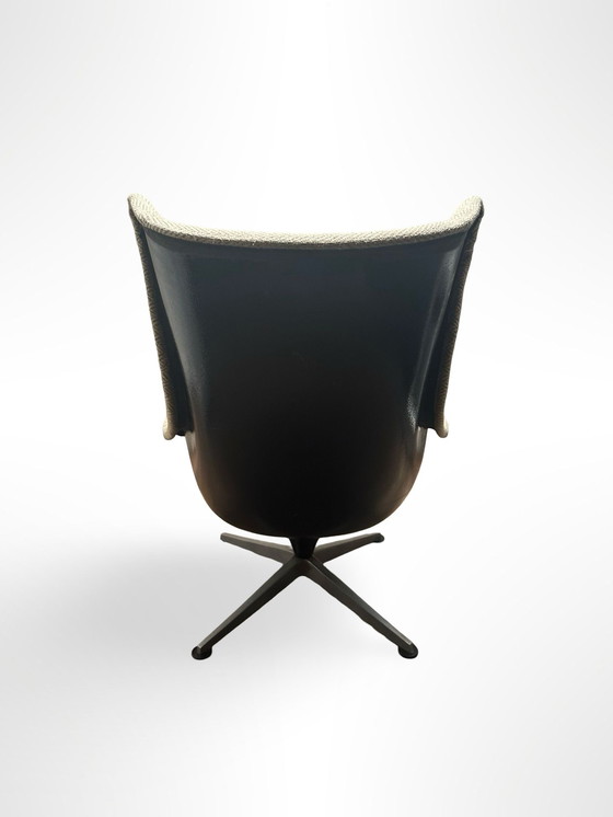 Image 1 of Zeldzame Lurashell Company draaifauteuil – Apollo – Space Age