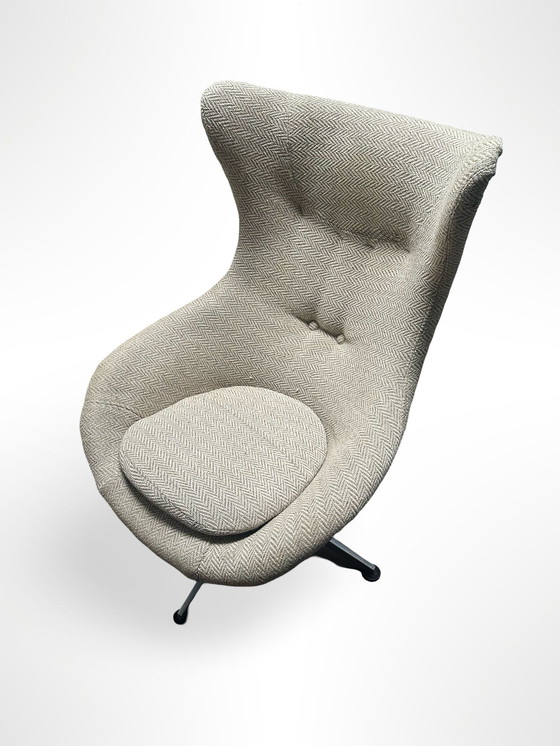 Image 1 of Zeldzame Lurashell Company draaifauteuil – Apollo – Space Age