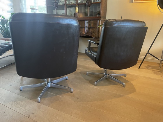 Image 1 of 2x Vaghi Italiaanse vintage design stoelen